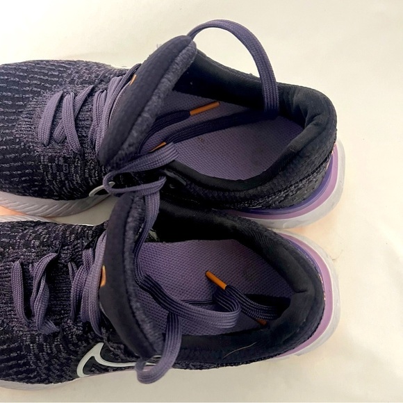 Women’s Nike React Infinity Run Flyknit 3 "Cave Purple" Sneakers Sz 7.5 Running - Picture 11 of 12
